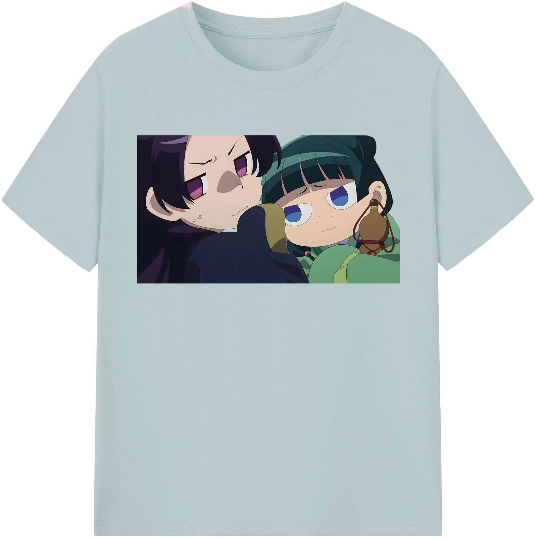 （画像用） 薬屋のひとりごと The Apothecary Diaries 綿100％半袖Tシャツ（フロントプリント）